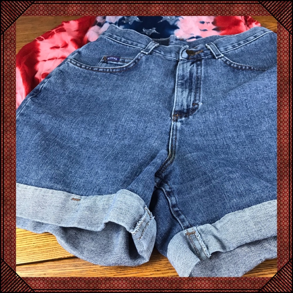 Riders jeans by Lee denim shorts with cuffed hem